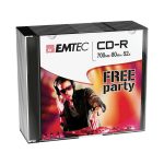 EMTEC CD-R 700MB / 80 MIN 52x SLIM 10pcs SLIM CASE - Image 14