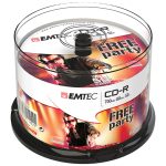 EMTEC CD-R 700MB / 80 MIN 52x SLIM 50pcs CAKE BOX - Image 14