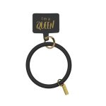 SBS BRACELET HOPE CICLE (I'm a Queen) SILICONE black - Image 15