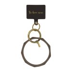 SBS BRACELET HOPE CICLE (Be Here Now) SILICONE brown - Image 17