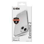 SBS EXTREME X2 TPU IPHONE 15 transparent backcover - Image 20