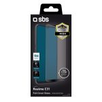 SBS FULL TEMPERED GLASS REALME C31 black - Image 16