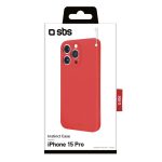 SBS INSTICT COVER IPHONE 15 PRO red backcover - Image 24