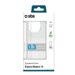 SBS 0.3 SKINNY TPU XIAOMI REDMI 13 4G transparent backcover - Image 15