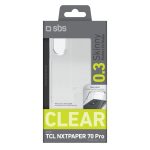 SBS 0.3 SKINNY TPU TCL NXTPAPER 70 PRO transparent backcover - Image 8