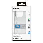 SBS 0.3 SKINNY TPU IPHONE 17 PRO transparent backcover - Image 17