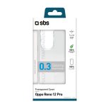 SBS 0.3 SKINNY TPU OPPO RENO 12 PRO transparent backcover - Image 18