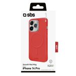 SBS SMOOTH MAG IPHONE 14 PRO red backcover - Image 23