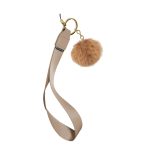 SBS WRIST STRAP FOR SMARTPHONE WITH POMPOM Beige - Image 14