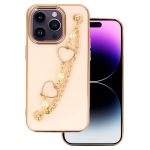 SENSO SPD CHAIN HEARTS IPHONE 14 PRO light pink - Image 7