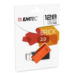 ΣΤΙΚΑΚΙ ΜΝΗΜΗΣ EMTEC 128GB USB 2.0 C352 BRICK orange - Image 7