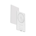 Evelatus 3000mAh Power Bank Super Slim With Wireless charging EVEP03PBSSW White