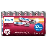 ΑΛΚΑΛΙΚΕΣ ΜΠΑΤΑΡΙΕΣ AAA POWER PHILIPS LR03 1.5V 16+16τεμ - Image 3