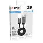 EMTEC EXTERNAL MEMORY ADAPTER MOBILE & GO 32GB USB to MICRO USB T750 - Image 20