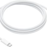 Evelatus USB C to C Cable 2M 60W/20V3A Aluminum housing braiding White
