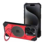 iS DEFENDER ARMOR MAG IPHONE 15 PRO red backcover - Image 3