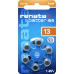 SBAT RENATA030 ZA13 ΠΟΡΤΟΚΑΛΙ 1.45V πακέτο 6 ΜΠΑΤΑΡΙΕΣ ΒΑΡΥΚΟΙΑΣ - Image 8