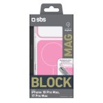 SBS BLOCK MAG COVER IPHONE 18 PRO MAX / 17 PRO MAX pink backcover - Image 2