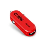 SBS CAR CHARGER SPEEDY 2A 10W red - Image 19