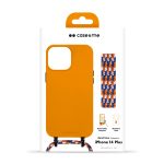 SBS CASE ME CROSSBODY CASE IPHONE 14 PLUS orange backcover - Image 20