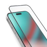 SBS FULL TEMPERED GLASS IPHONE 15 PRO MAX black - Image 15