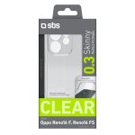 SBS 0.3 SKINNY TPU OPPO RENO 16F / 16 FS transparent backcover - Image 2
